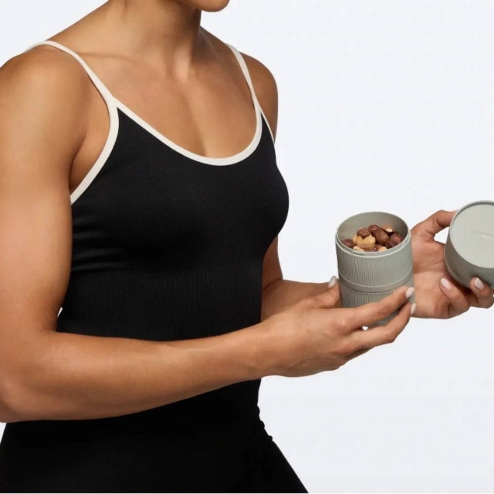 Stackable Gray Storage Containers - Picture 6 of 8